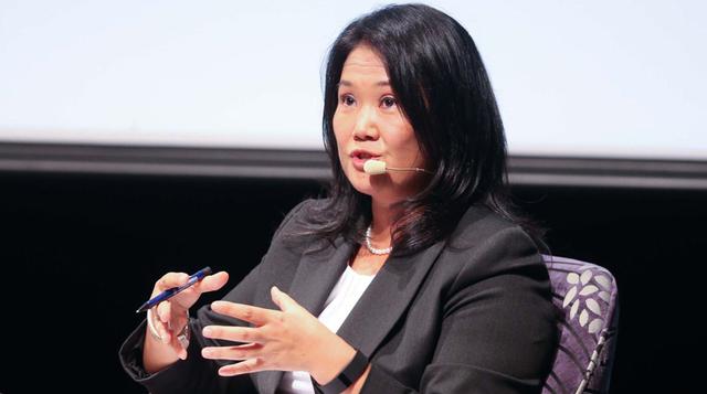 Keiko Fujimori. La candidata de Fuerza Popular es bachiller en Administración de Empresas de Boston University.