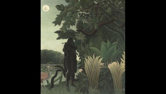 "La encantadora de serpientes", de Henri Rousseau. Imagen referencial.