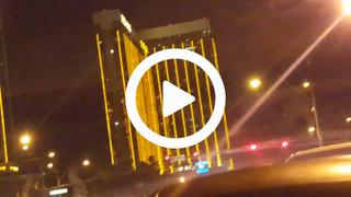 Videos: el momento exacto en el que arrancaron los disparos del tiroteo en Las Vegas