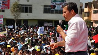 Ollanta Humala recibió informe de Iglesia sobre conflicto por Conga