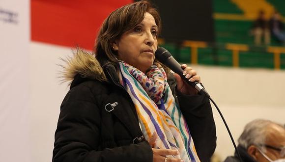 Dina Boluarte, vicepresidenta del Gobierno de Pedro Castillo. (Foto: PCM)