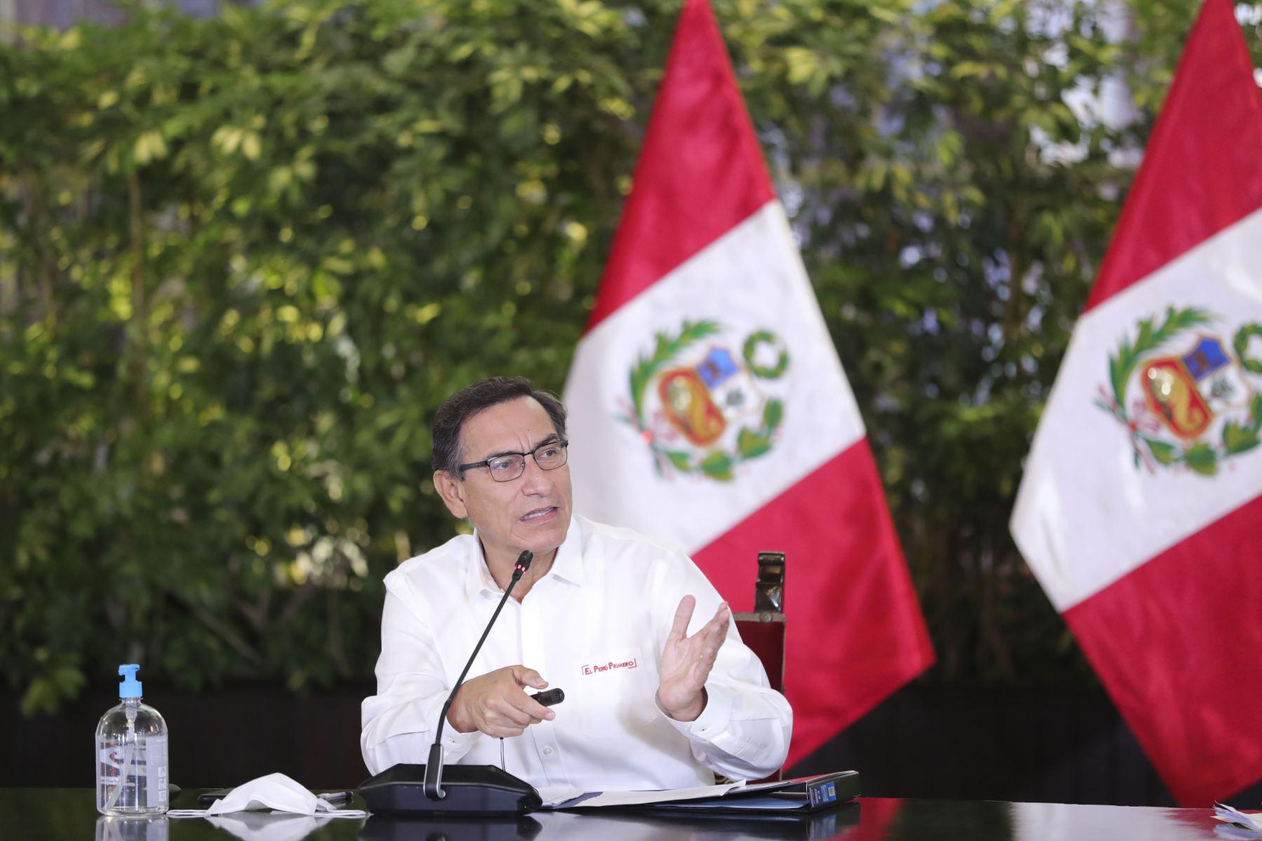 El presidente Martín Vizcarra aseguró que guiará el próximo proceso electoral a fin de tener elecciones limpias. (Foto: Presidencia)
