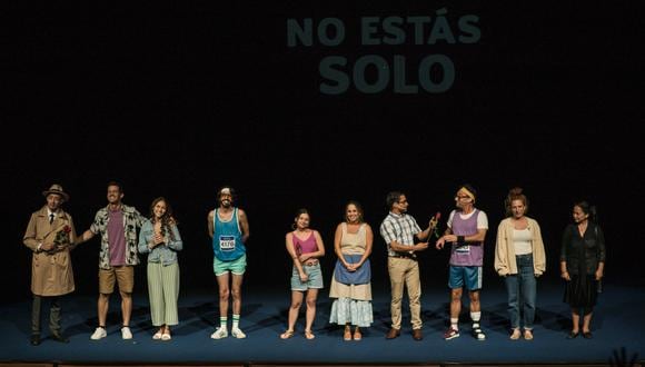 La obra de 'No estás solo' tuvo dos funciones en el teatro NOS de la PUCP.