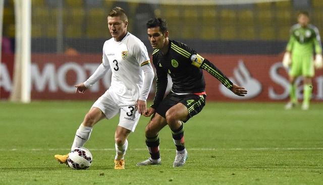 Alejandro Chumacero |Al medio del campo estaría uno de los jugadores más experimentados del cuadro ‘boliche’: Alejandro Chumacero. Este aguerrido volante está cotizado en más de 560 mil dólares. (AFP)