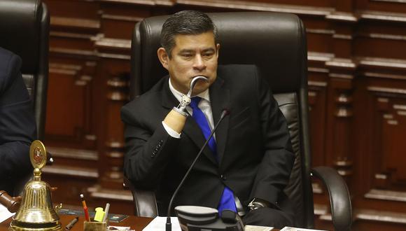 Luis Galarreta fue presidente del Congreso para el periodo 2017-2018. (USI)