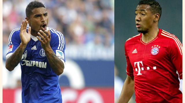 Kevin Prince Boateng juega en el Shalke 04 de Alemania y Jérôme  juega por el Bayern München. (Foto: boateng)