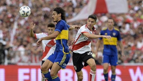 La transmisión del partido entre River Plate y Boca Juniors por los cuartos de final de la Copa de Liga estuvo a cargo de ESPN Premium. (Foto: AFP)