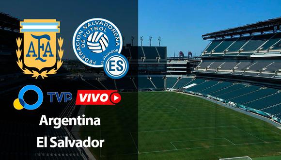 Argentina vs. El Salvador será transmitido por la señal de TV Pública en vivo, online y en directo por el amistoso fecha FIFA. (Foto: Gestión/Composición)