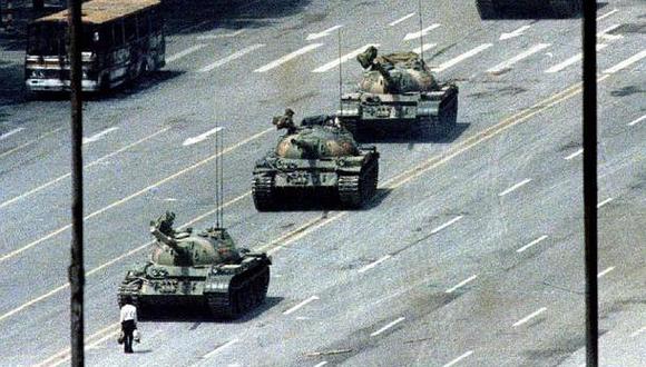 Plaza de Tiananmen en China.
