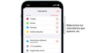 Cómo cambiar el color del calendario en iPhone