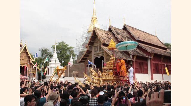 La celebración de Songkran coincide con las cosechas de arroz en la región. (Foto: Reuters)