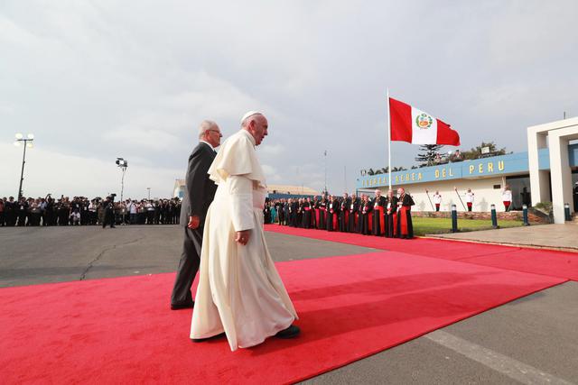 Foto 6 | Su destino final será la Nunciatura Apostólica, en la cuadra 6 de la Av. Salaverry, en Jesús María, que le servirá como residencia. Allí lo esperarán los 30 mil jóvenes que integran la Guardia Papal.