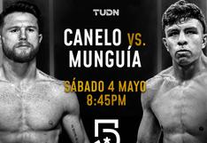 Canal 5 EN VIVO hoy – cómo ver pelea Canelo vs. Munguía gratis por TV desde México