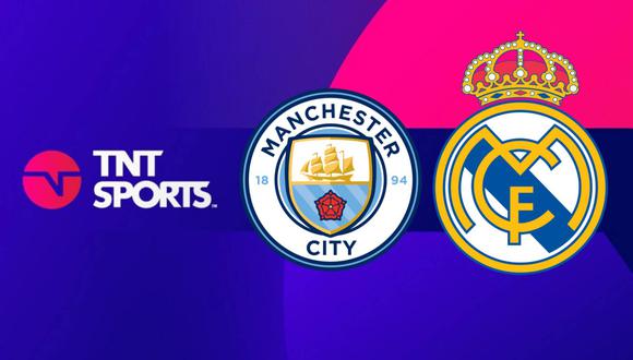 Señal oficial vía TNT Sports para ver el juego entre Manchester City y Real Madrid este miércoles 17 de abril por la vuelta de los cuartos de final de la UEFA Champions League 2023/24. (Foto: TNT sports)