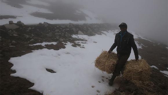 Bajas temperaturas comenzarán a sentirse en la sierra sur del Perú desde este viernes 25 de agosto, advirtió el Senamhi. (Foto: Agencia Andina)