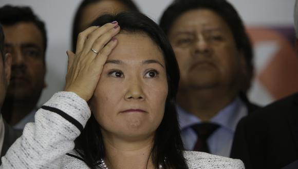 Keiko Fujimori calificó de "injusticias" y "atropellos" los hechos que se vienen dando contra su persona. (Foto: USI)