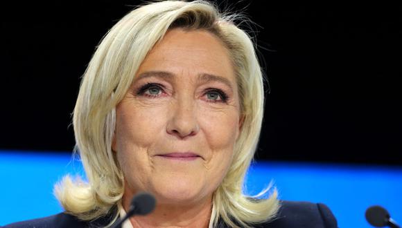 Marine Le Pen quería empezar a diluir la relación de Francia con la Unión Europea, la OTAN y la vecina Alemania. (Foto: Thomas Samson / AFP)