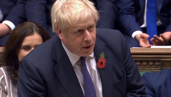 Boris Johnson acepta aplazar el Brexit hasta el 31 de enero, pero advirtió que no habrá otra postergación. (Foto: AFP)