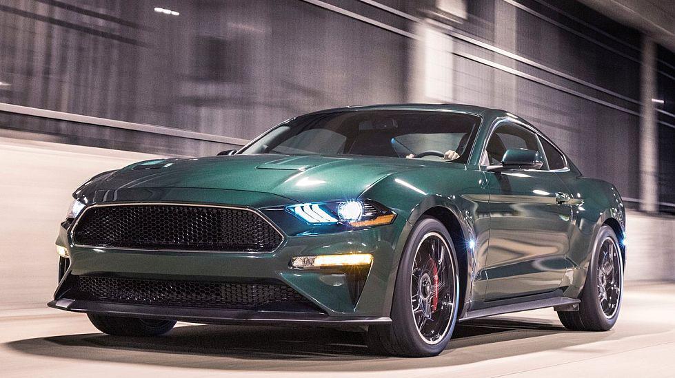 FORD MUSTANG BULLITT. Este lanzamiento fue en el marco del 50 aniversario de la película Bullit. Esta edición especial lleva un motor V8 que produce 475 HP y tiene detalles especiales. (foto: Ford)