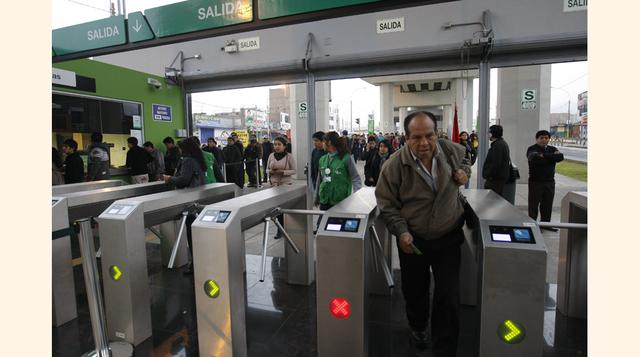 El viernes 25 de julio comenzó a operar el tramo entre la Av. Grau y el distrito de San Juan de Lurigancho. (Foto: USI)