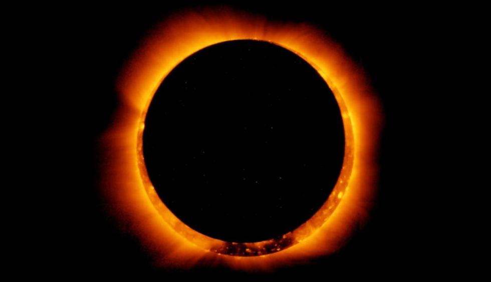 Eclipse solar. Esta imagen fue captada por la NASA en 2012. (AFP)