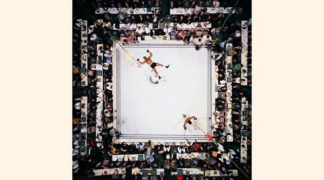 Muhammad Ali vs. Cleveland Williams - Noviembre 14, 1966. Ali derrotó a Cleveland "Big Cat" Williams en tres asaltos en el Astrodome de Houston para defender su título mundial. (Foto: Learni)