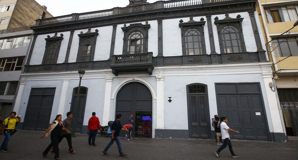 Palacio Marqués,ubicado en jirón Ica, frente al Teatro Municipal de Lima (Foto: GEC)