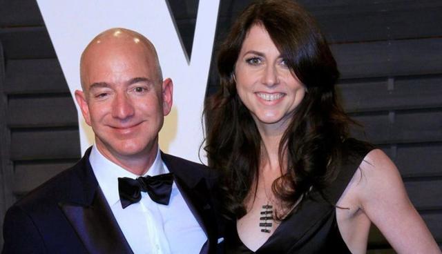 FOTO 3 | Jeff y Mackenzie Bezos ya anunciaron su divorcio. Juntos poseen US$ 72,800 millones.