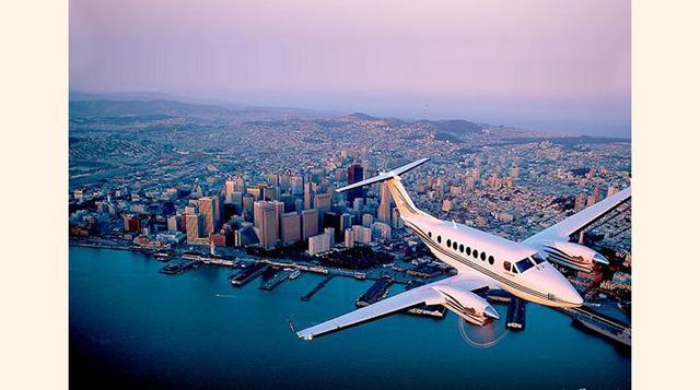 4. Beechcraft King Air 350i – Precio:US$7,5 millones. (megaricos).