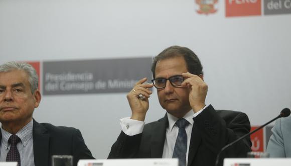 Francisco Ísmodes, ministro de Energía y Minas. (Foto: USI)