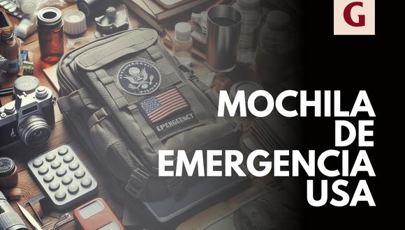Cómo saber si tu mochila de emergencia está bien equipada para sismos en  USA, según el USGS?, MIX