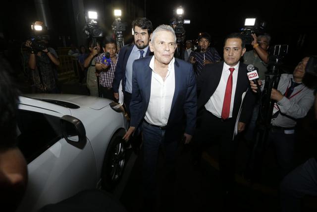 Luis Castañeda Lossio aseguró que la hipótesis de la fiscalía de que presuntamente dirigió una organización criminal “está bastante jalada de los pelos”. (Foto: César Bueno / GEC)