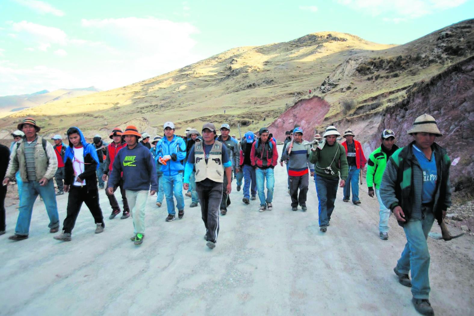 Oposición. Mayor rechazo a la minería viene del sector E con 42.3%. (Foto: Lino Chipana)
