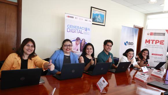 MTPE anuncia nueva beca para impulsar los conocimientos digitales en jóvenes. Foto: gob.pe
