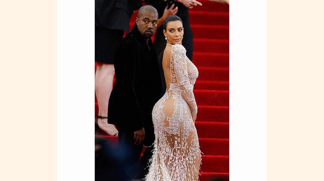 Lleva casada con Kanye poco más de un año.