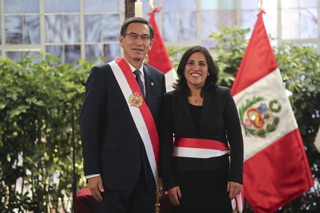 Flor Pablo, ministra de Educación. Renunció este 13 de febrero de 2020. (Foto: Presidencia Perú)