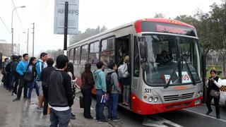 Corredor Rojo aceptará pago del pasaje en efectivo solo hasta julio