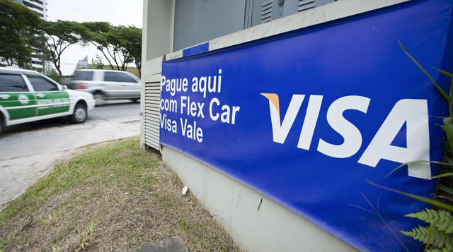 Visa está en el puesto 61 en el ranking general de las 100 marcas más prestigiosas del mundo. La compañía tiene un valor de US$ 7,747 millones en el 2016, 13% más que los US$ 6,870 millones del año pasado. (Foto: Bloomberg)