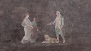Extraordinario hallazgo en Pompeya: descubren frescos inspirados en la guerra de Troya