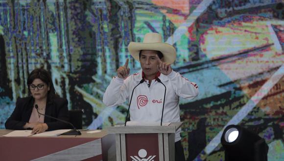 Pedro Castillo, candidato de Perú Libre. (Foto: Leandro Britto | GEC)