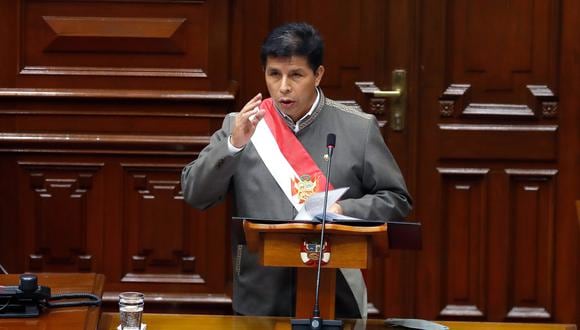 Pedro Castillo deberá presentarse junto a cinco ministros de Estado en el Palacio Legislativo. (Foto: Presidencia)