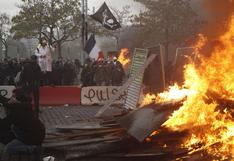 Chalecos amarillos multiplican altercados y actos de vandalismo en París en aniversario