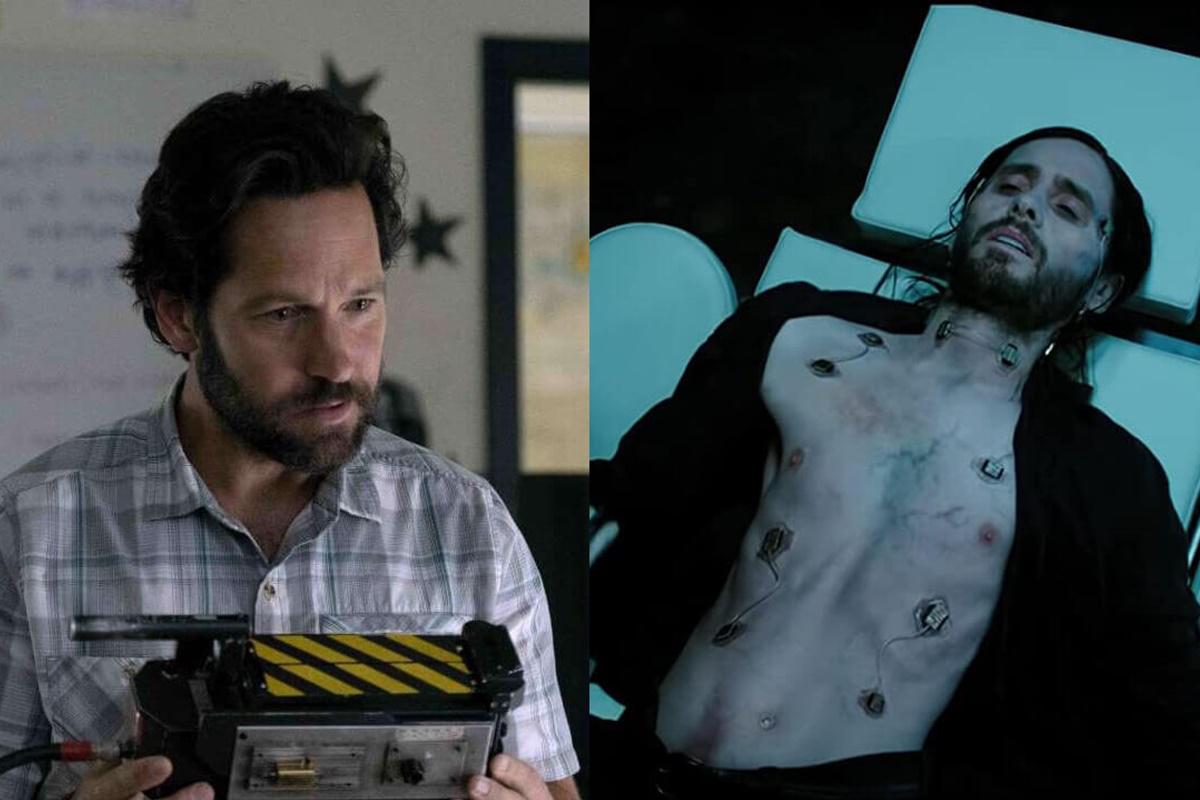 Imágenes de “Ghostbusters” y “Morbius”.