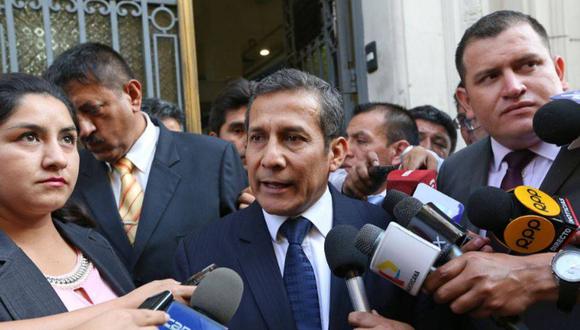 El exmandatario Ollanta Humala cuestionó procesos en su contra por declaraciones de Martín Belaunde Lossio. (Foto: Andina)