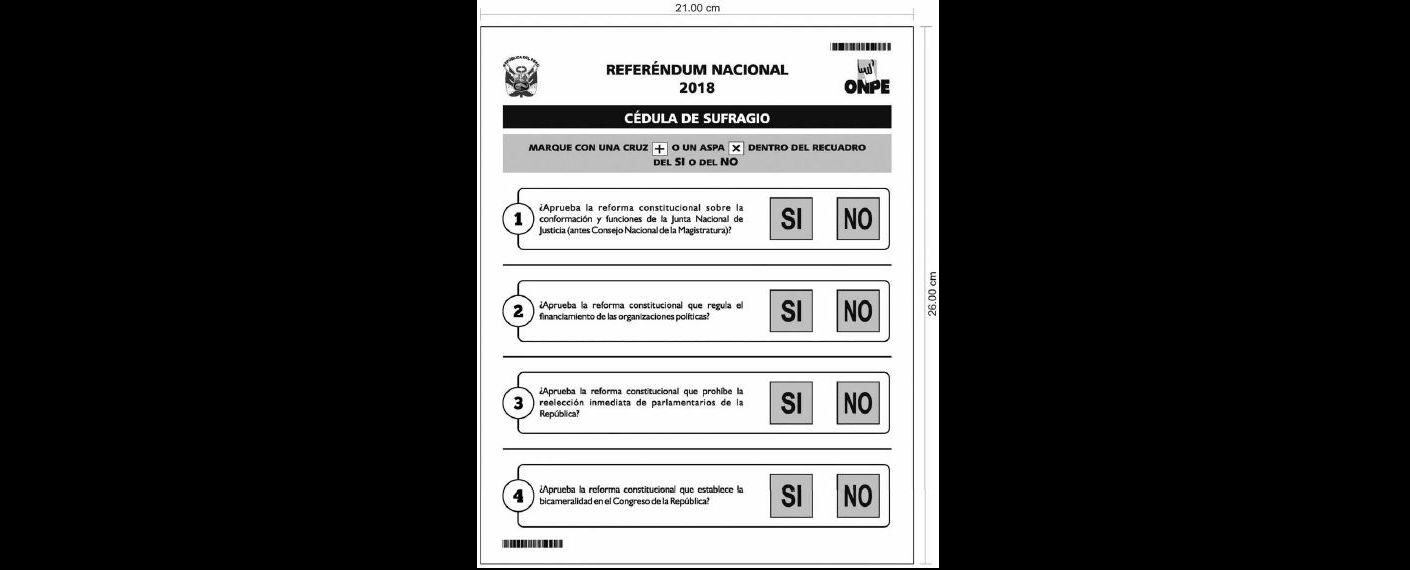 Referéndum se llevará a cabo el 9 de diciembre. (FOTO: Difusión)