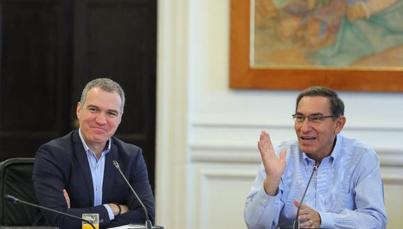 El presidente Martín Vizcarra se reunió con su equipo ministerial y envió un saludo por el Día del Trabajo. (Foto: Difusión)