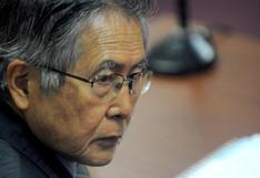 Poder Judicial rechaza recurso judicial para excarcelar a expresidente Fujimori