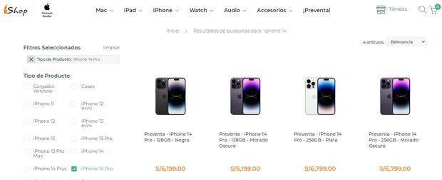iPhone 14 Perú: Precios y dónde comprarlo