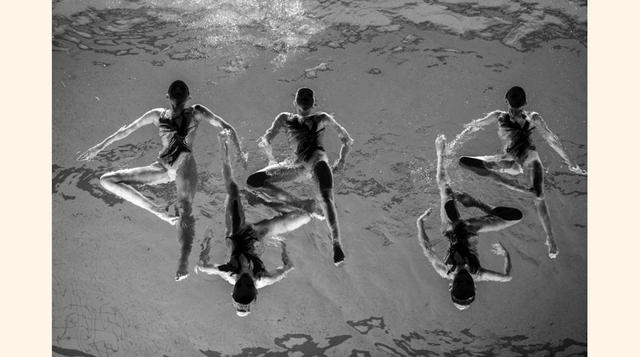 5. Equipo de natación sincronizada en Suecia – Jonas Lindkvist. (foto:msn).