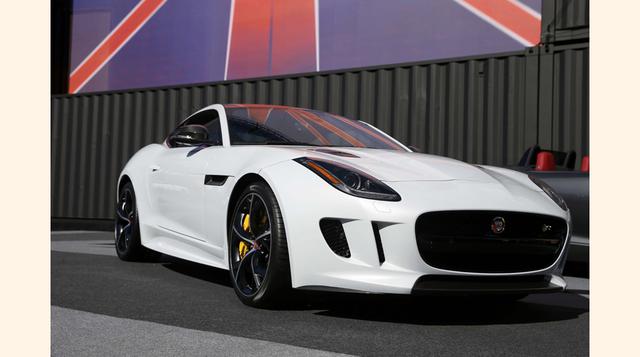 El Jaguar F-Type Coupe 2016 se exhibirá en el Auto Show de Los Angeles en West Hollywood, California. (Foto: Reuters)